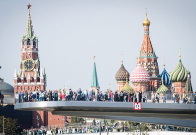 A scene in Moscow A scene in Moscow