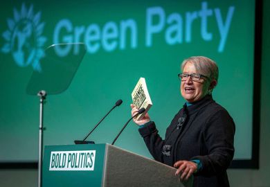 Bournemouth, UK. Natalie Louise Bennett, Baroness Bennett of Manor Castle former Leader of the Green Party of England and Wales and now a member of the House of Lords addresses delegates on the second day of the 2025 Green Party Annual Conference Bournemouth, UK. Natalie Louise Bennett, Baroness Bennett of Manor Castle former Leader of the Green Party of England and Wales and now a member of the House of Lords addresses delegates on the second day of the 2025 Green Party Annual Conference