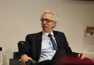 Nicholas Dirks speaks at the World Academic Summit, hosted by King's College London