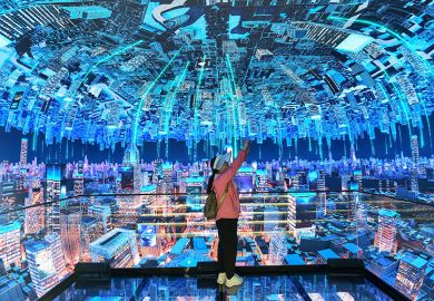 digital exhibition blue China