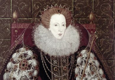 Painting of Queen Elizabeth I, by John Bettes the Younger