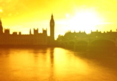 The Houses of Parliament in a dramatic sunset resembling flames The Houses of Parliament in a dramatic sunset resembling flames