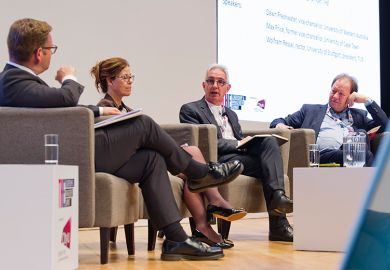 Phil Baty, Dawn Freshwater, Max Price, Wolfram Ressel