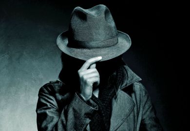 Person hiding face with hat brim