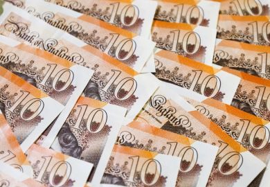 Lots of £10 notes Lots of £10 notes, symbolising 10-year research budgets