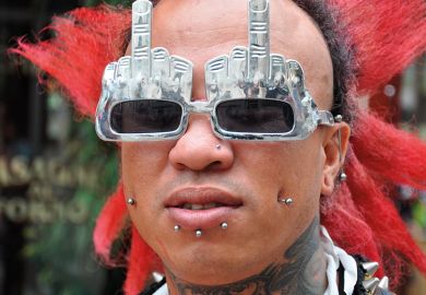 Rebellion Punk Festival, Blackpool, illustrating upward bullying and insubordination