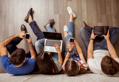 laptop, mobile, reading