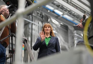 Rachel Reeves speaks to media during a visit to the University of Sheffield Advanced Manufacturing Research Centre (AMRC) in Rotherham, South Yorkshire, 29 January, 2026. To illustrate that science job losses are at odds with Labour’s industrial strategy. Rachel Reeves speaks to media during a visit to the University of Sheffield Advanced Manufacturing Research Centre (AMRC) in Rotherham, South Yorkshire, 29 January, 2026. To illustrate that science job losses are at odds with Labour’s industrial strategy.