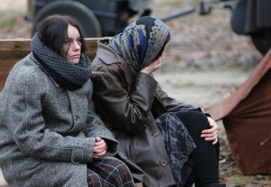 Refugees in the cold