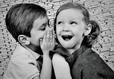 Have you heard? Children whispering