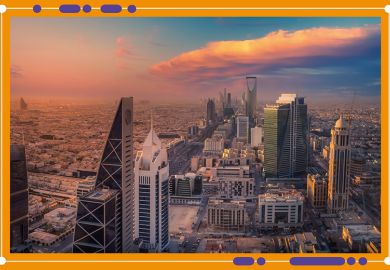 View of Riyadh, Saudi Arabia. View of Riyadh, Saudi Arabia.