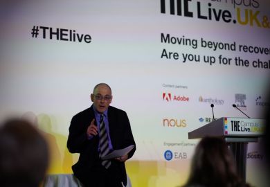 Robert Halfon speaks at THE Campus Live UK&IE 2022