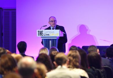 Robert Halfon speaks at THE Campus Live UK&IE 2023