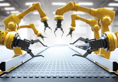 Robot production line