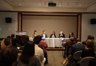 Panel at the World Academic Summit