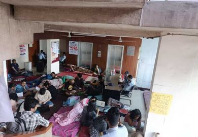 SAU protest SAU protest