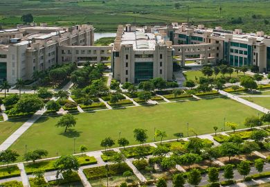 Campus of the Shiv Nadar University. India