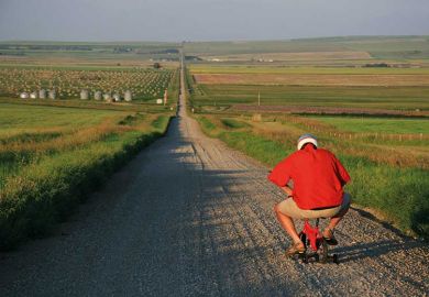 small-bike-long-road