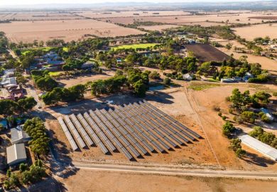 Roseworthy solar farm, University of Adelaide Roseworthy solar farm, University of Adelaide