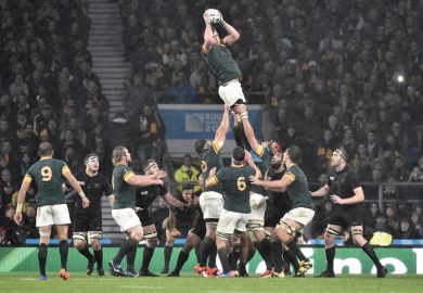 South Africa v New Zealand, Rugby World Cup, Twickenham Stadium, London South Africa v New Zealand, Rugby World Cup, Twickenham Stadium, London