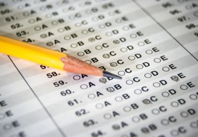A standardised test form