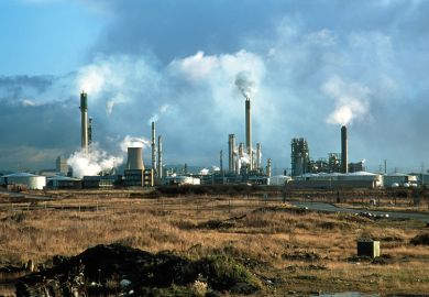 Stanlow oil refinery
