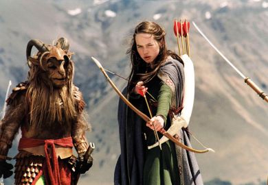 Susan Pevensie in a still from Narnia film