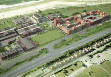 Swansea University Bay Campus concept illustration