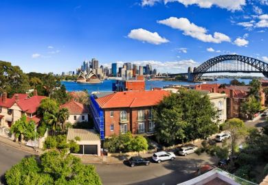 A wealthy district of Sydney