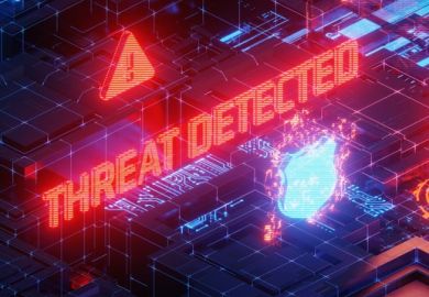 A circuit map reading "threat detected"