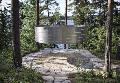 The Clearing memorial, 3RW, Utøya, Norway