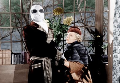 Claude Rains and Gloria Stuart in The Invisible Man, 1933 Claude Rains and Gloria Stuart in The Invisible Man, 1933