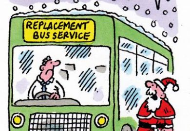 The week in higher education cartoon (22 December 2016) The week in higher education cartoon (22 December 2016)