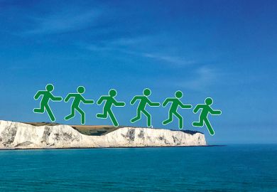 White cliffs of Dover