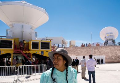 ALMA (Atacama Large Millimeter/submillimeter Array) project radio telescope antennas ALMA (Atacama Large Millimeter/submillimeter Array) project radio telescope antennas