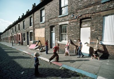 Children playing in the street