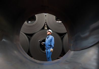 View of quality control engineer, POSCO