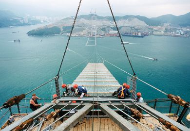 Bridge construction Hong Kong