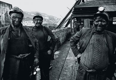 Miners in Wales
