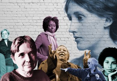 A montage of female writers A montage of female writers