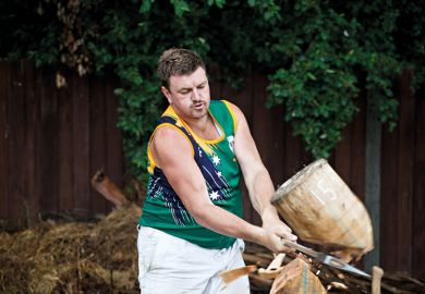 Lumberjack competition, Australia