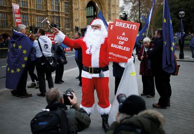 Anti-Brexit Santa