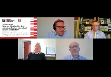 THE UK Academic Salon Zoom event 