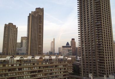 Tower blocks, Barbican Estate, London