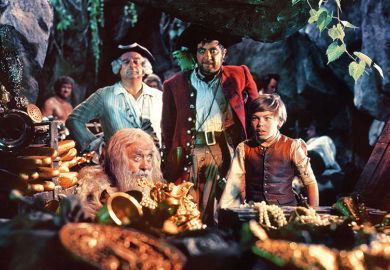 Treasure Island film still, 1950 Treasure Island film still, 1950