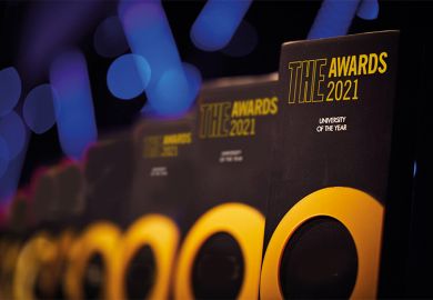 Trophies for THE Awards 2021 shortlist announced