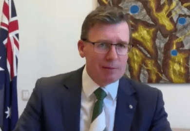 Australian education minister Alan Tudge  Australian shadow education minister Alan Tudge