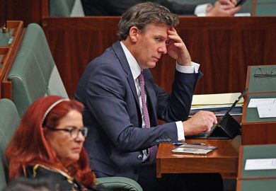 Australian education minister Alan Tudge 