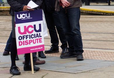 Some staff at UK universities walked out in 2016 over pay and conditions UCU dispute board