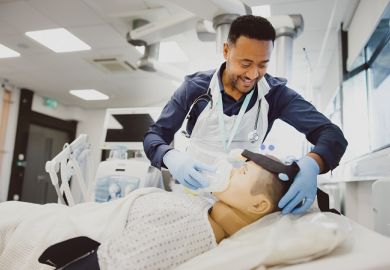 Nursing training at the University of East London